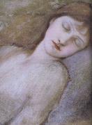 Edward Burne-Jones la belle au bois dormant vers oil painting artist